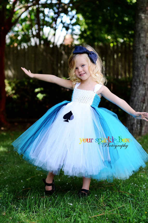 Alice in Wonderland Tutu Dress by YourSparkleBox